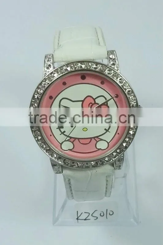 Lively hello kitty pattern Jewelry watch