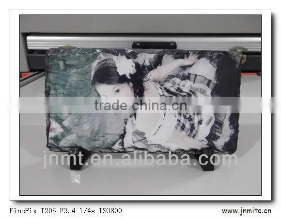 SH16 folk art sublimation slate as souvenior/Rectangle; four sides opening; meium size