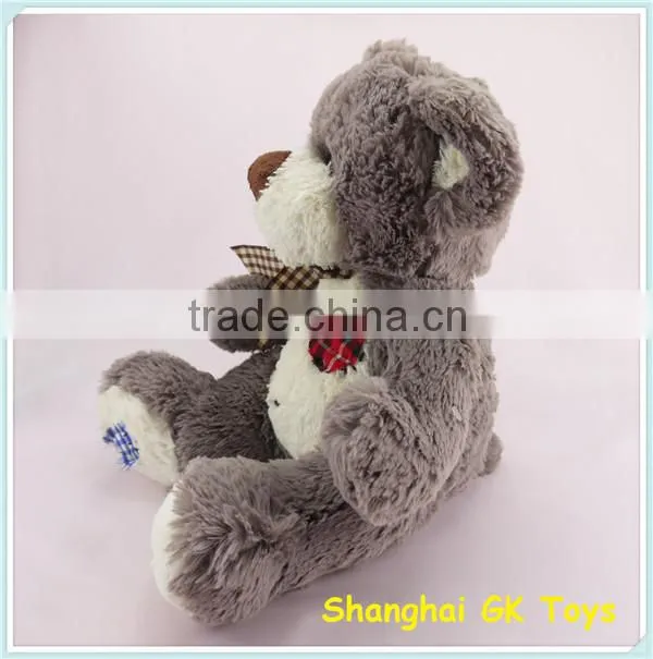 Colorful Teddy Bear with Bow