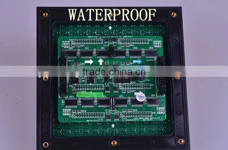 China alibaba outdoor p10 full color led module 12v