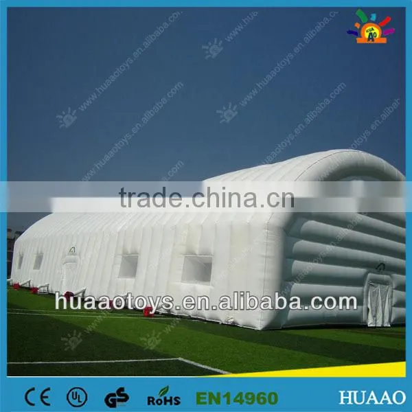 Commercial yellow used inflatable tents for sale
