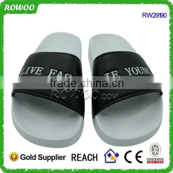 2016 Men Custom Slipper,Flip Flop Sandals, Comfort Slip On Slide Sandals