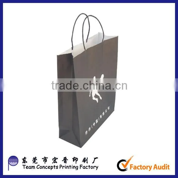 cheap concise kraft paper bag wholesale