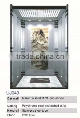 Elevator Cabin With Art Painting Elevator Cabin Design