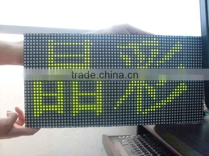 high definition indoor dual color led dot matrix diaplay 5.0