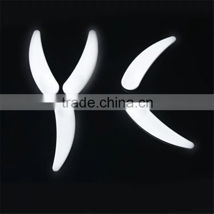 Small White Mixing Mini Cosmetic Plastic Spatula