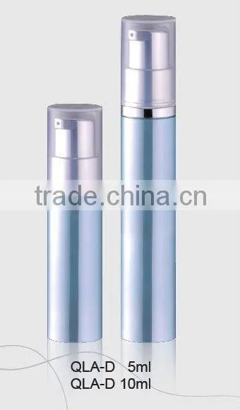 black plastic spray bottle ,20ml black airless bottles