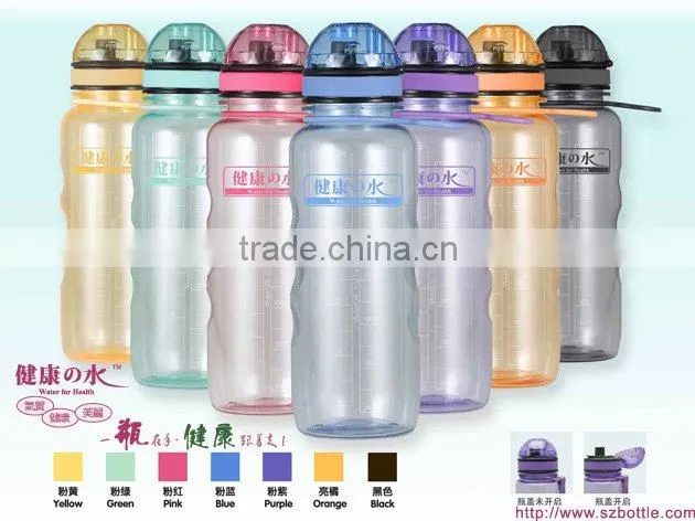 Plastic water bottle