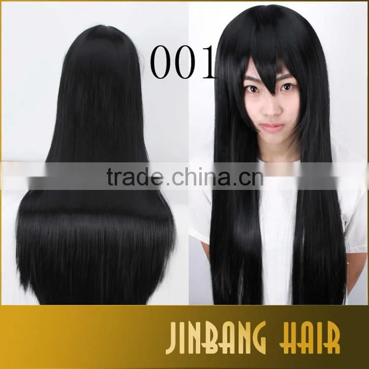 2016 Alibaba New Premium Wigs Long Straight Sailor Moon Cosplay wig Synthetic Hair Cosplay
