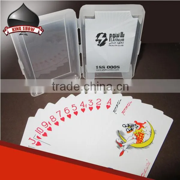 High end printable playing cards for promotional advertising