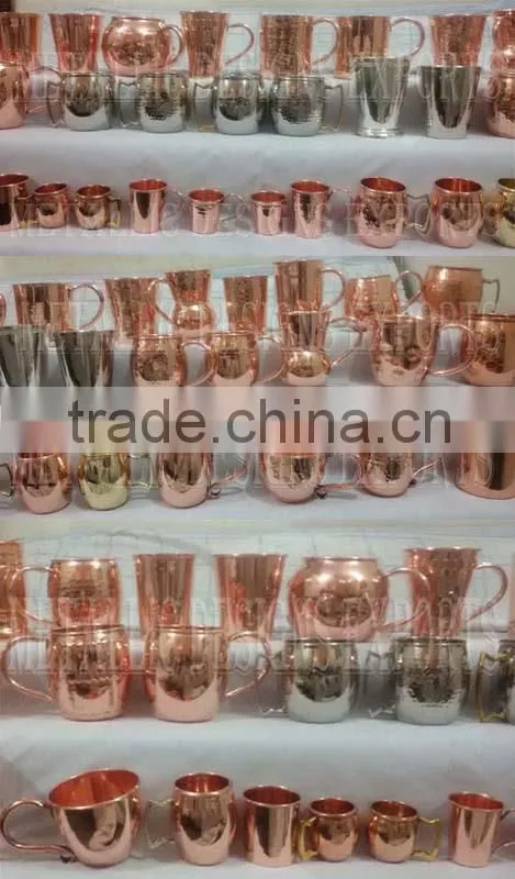 100% Moscow mule copper Mugs