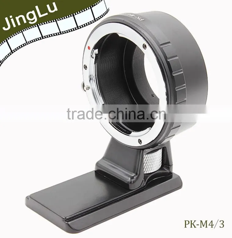 Lens adapter PK lens to M4/3 mount camera body with long tripod
