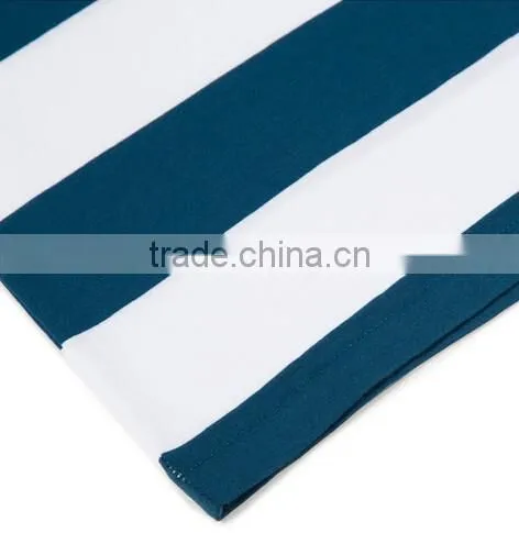 Customized design t-shirt classic cotton wholesale striped t-shirt