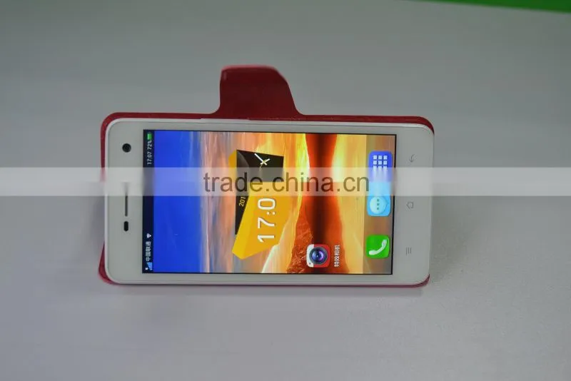 Universal Leather Phone Case with Sucker and Stander