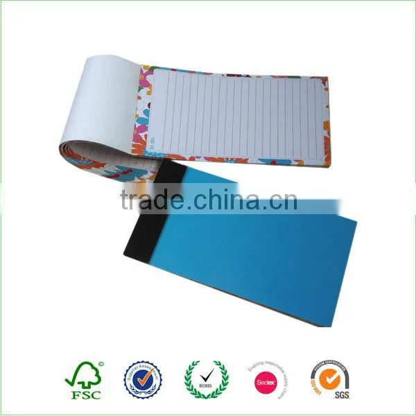 Printing color fridge magnet note pad