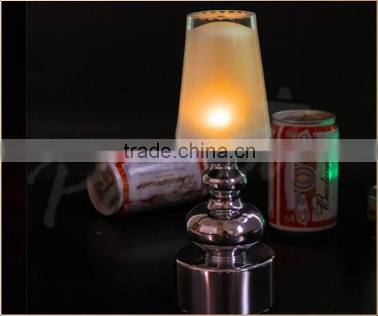 Rechargeable restaurant led table lamp for hotel