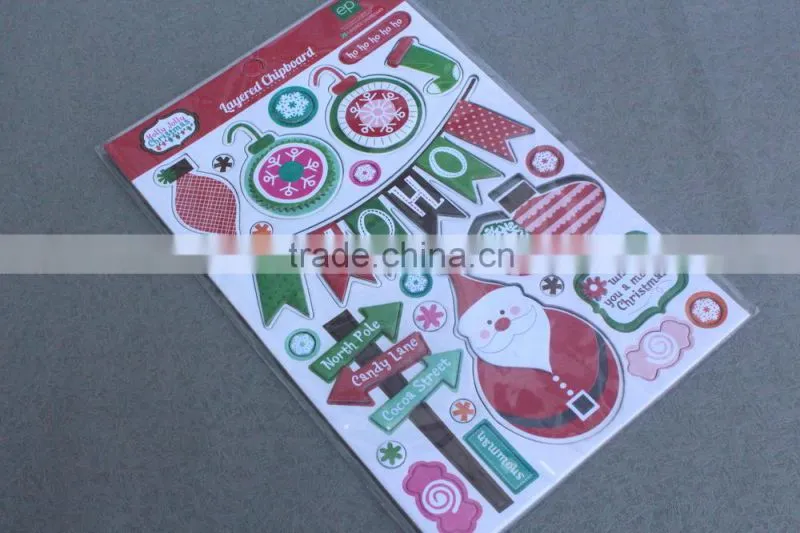 3D cartoon bubble stickers for kids 3d wallpaper stickers custom cartoon 3d bubble foam puffy sticker