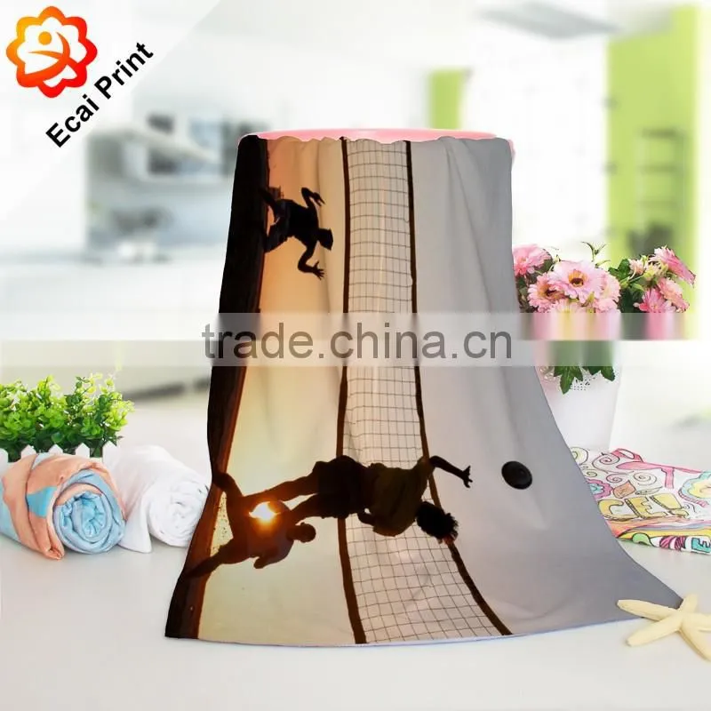 2016 hot sell customize sublimation beach towel with pattern