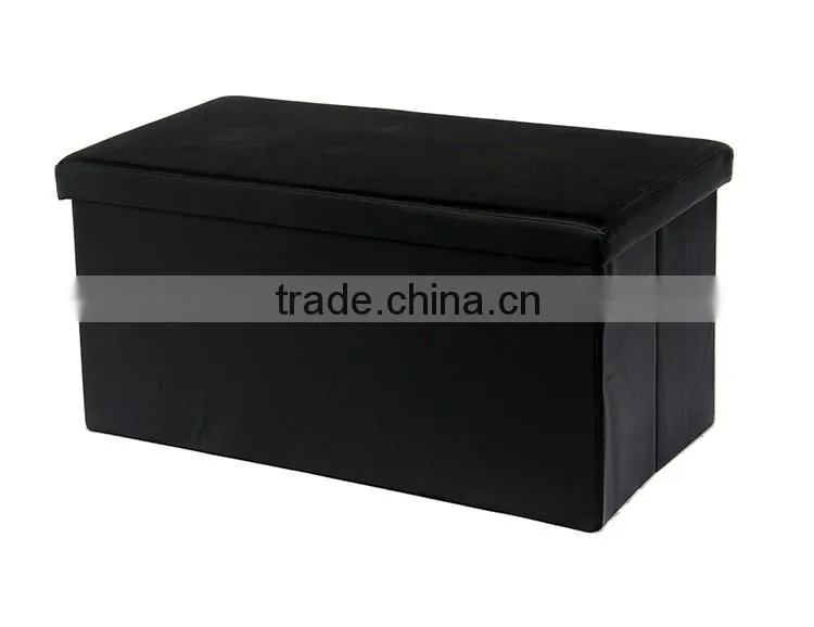morden multifunction PU stool, leather stool, foldable stool, footrest