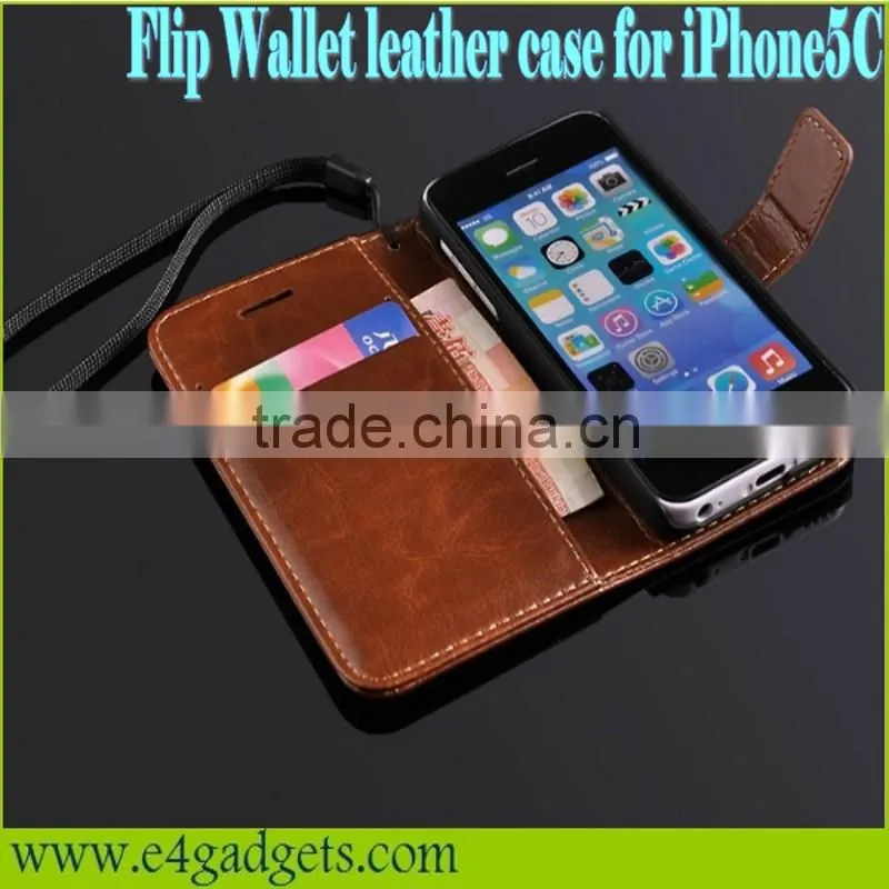 2013 Hot selling new cases For iphone5c stand case with card slot