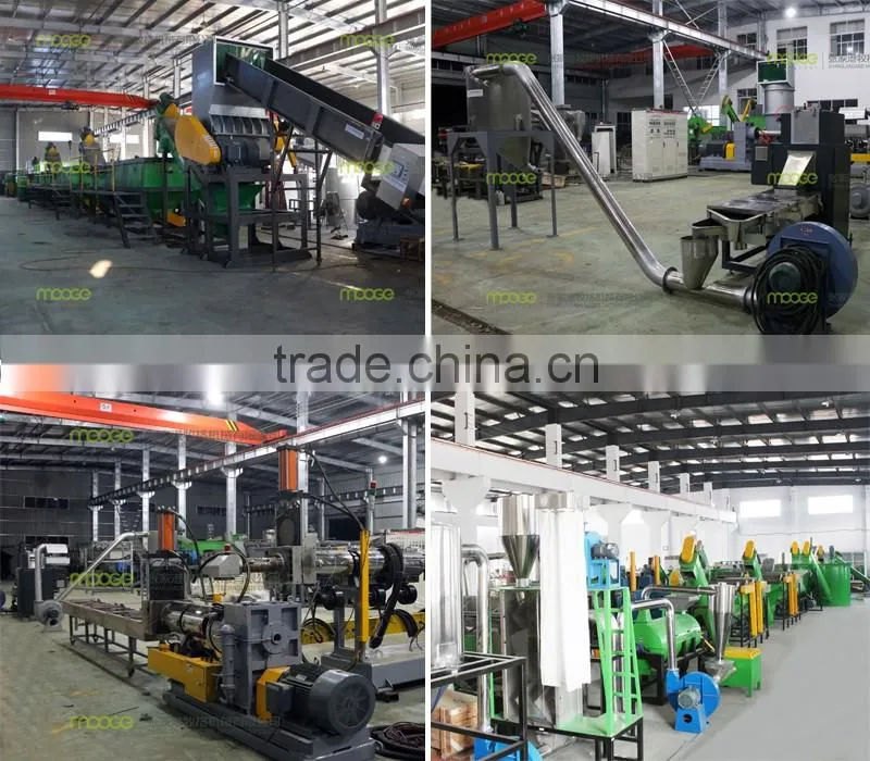 Powerful plastic crusher machine