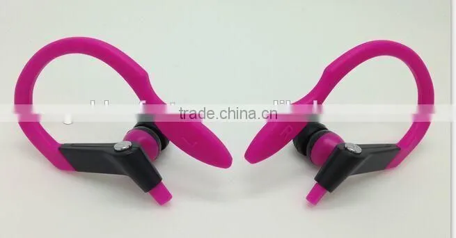 ear hook earbud for mobile phone , ear hook earbud for iphone 6 with mic for wholesales