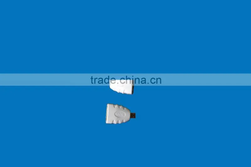 2016 High Quality HDMI Female to Micro HDMI Male Adapter White Color