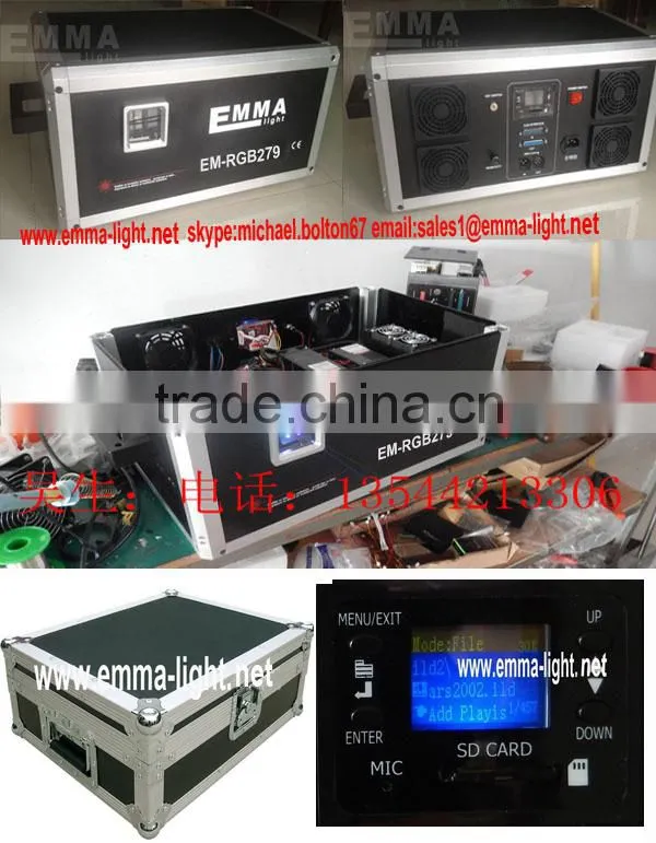 40kpps scanner 5w ilda rgb laser ,programmable rgb laser show ,sd card laser light