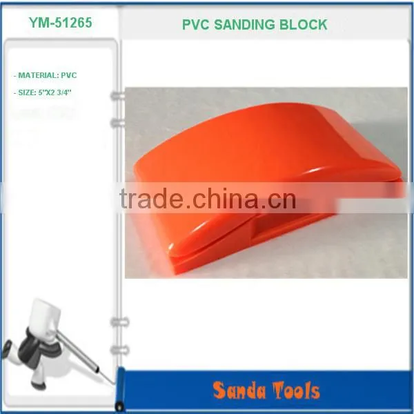 DIY hand tool pvc sand block