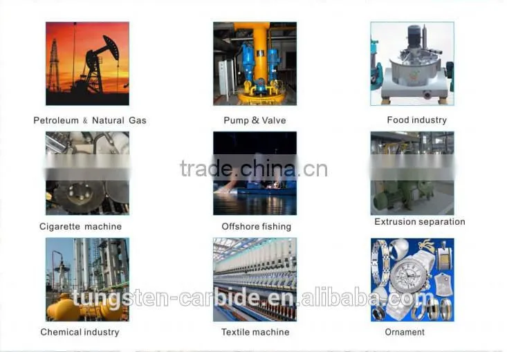 YG YN series Tungsten carbide pumps seal rings