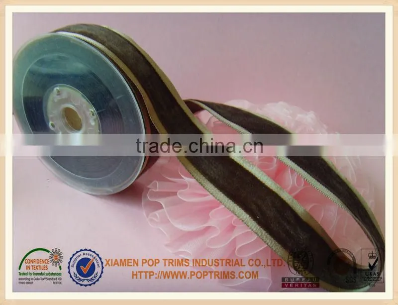 colourful nylon velvet ribbon