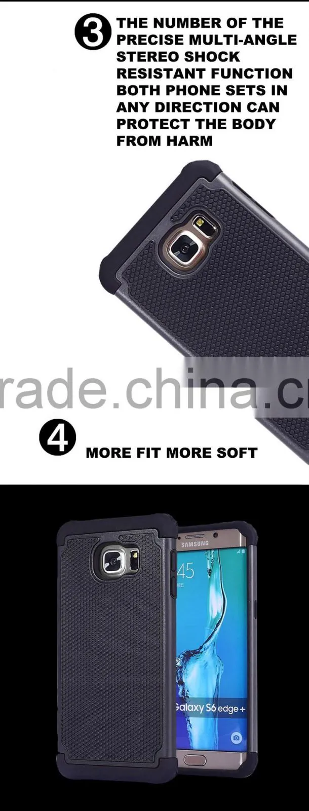 2016 Wholesale High Quality Fashion protective phone cases for samsung galaxy s3 armor mobile phone case