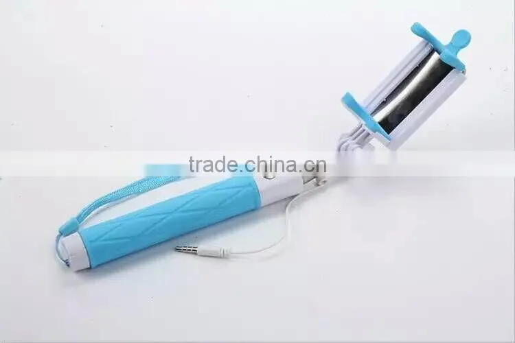 gadget 2015 hot custom selfie stick, bluetooth cartoon selfie stick mobile phone holder