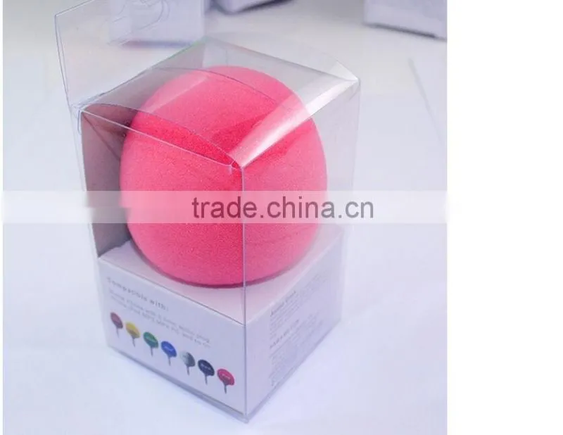 3.5mm Mini Portable Sponge Ball Speaker Balloon Mobile Audio Music Player