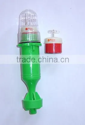 LED fishing lamp used on the fish net to let people see where is the net is