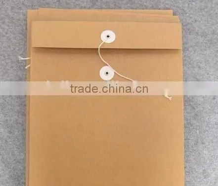 Recylcle brown kraft paper envelope