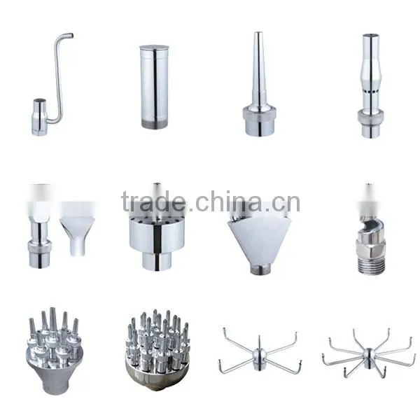 Water fountain equipment 3/4'' small fountain nozzles and fan water jet nozzle