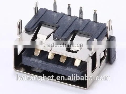 4 pin usb socket A type right angle USB connector with good price
