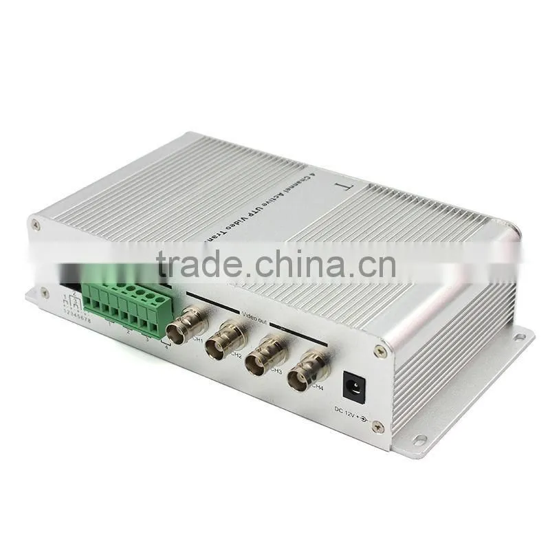 4ch passive Surge protect UTP transmit device with Interference rejection