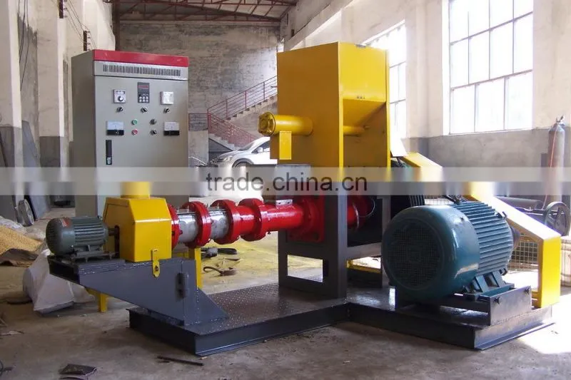 2015 hot selling fish feed pellet extrusion machine
