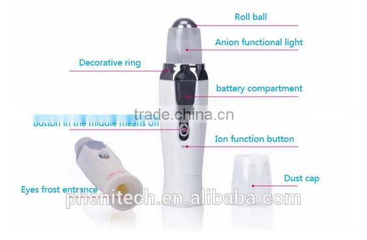 Anti-wrinkle vibrating massager for eye care