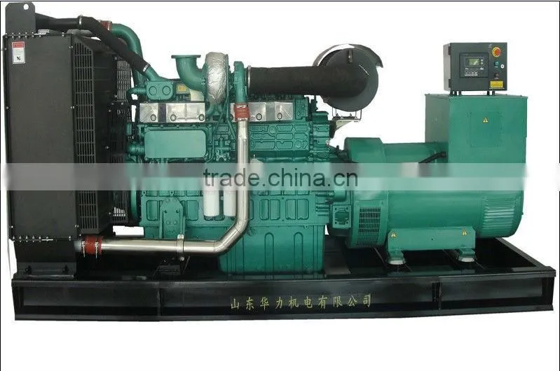 300KW YUCHAI electricity diesel generator set for sale