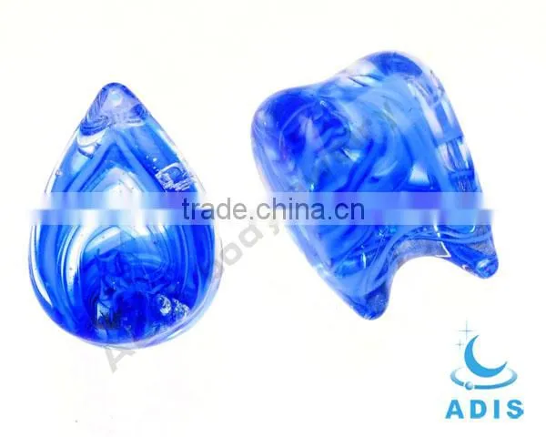 Fashional Blue Drop Water Glass Sleeping Ear Plugs