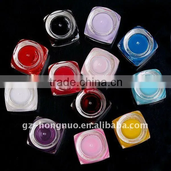 12 Colors UV Gel Acrylic Nail Art Glitter Builder Set HN998