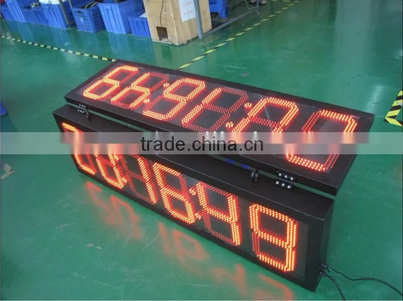 10'' Led Time And Temperature Sign Board