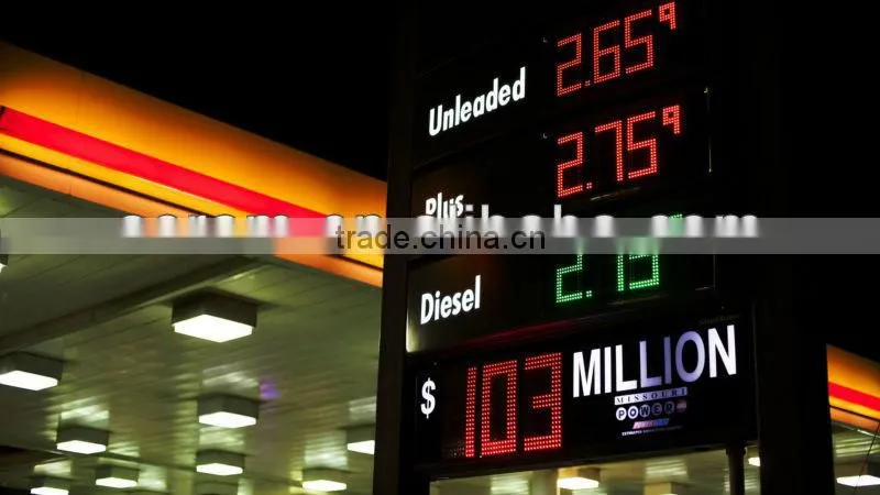 Gas Station LED Gas Price Digital Sign