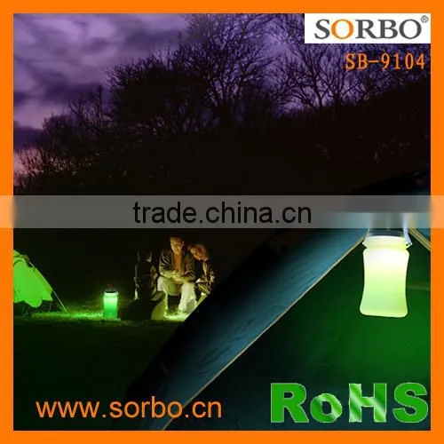 800mAh Rechargeale Led Solar Lantern USB Portable Outdoor Lamp