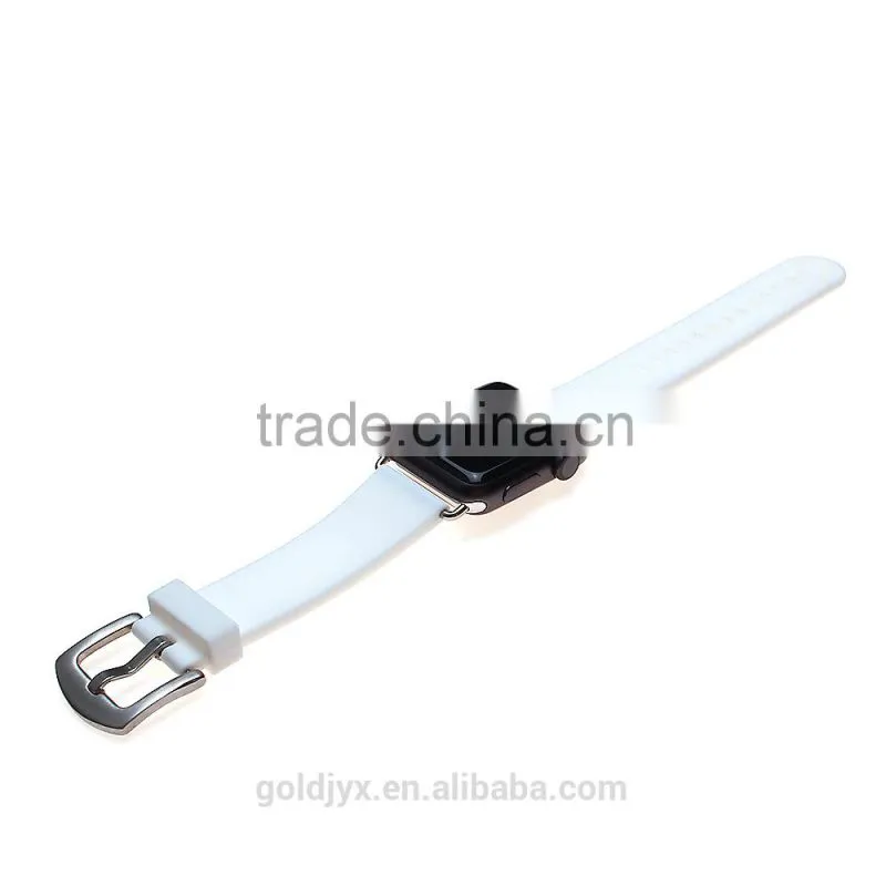custom fast delivery cheap silicone watch band parts for apple watch