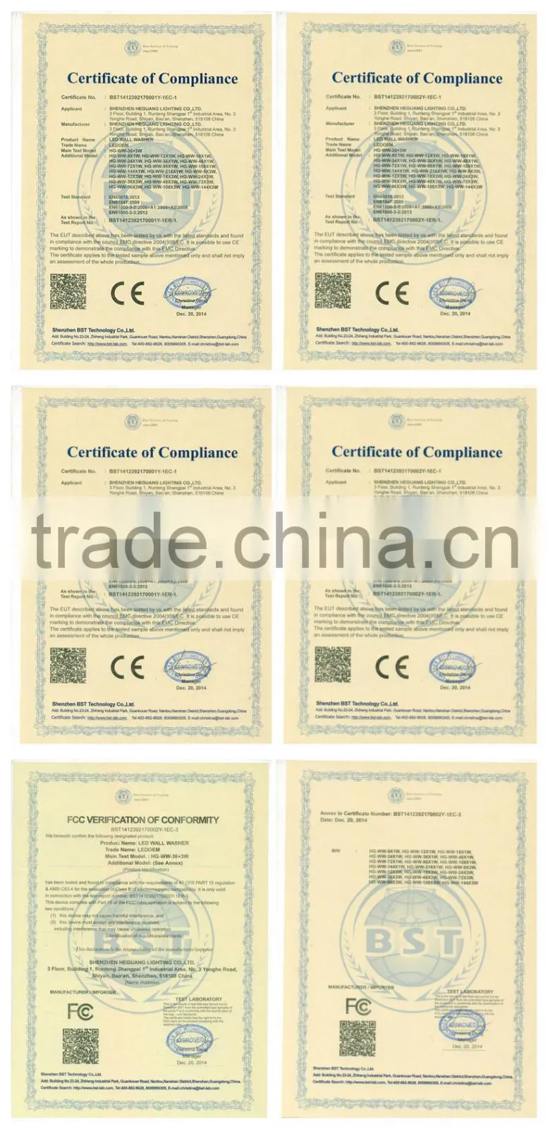 IP65 RGB DMX512 Control /CE RoHS FCC Certificates outdoor lighting/ led wall washer