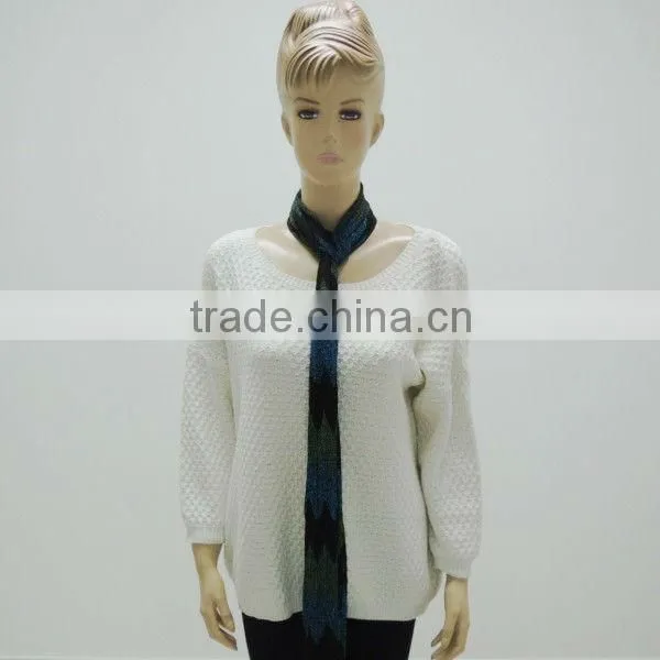 TY20 Fashion Women Muffler With Three Color And made by Acrylic